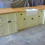 Bs 37 Extra Large Double Butler Sink Unit with Appliance Cupboards