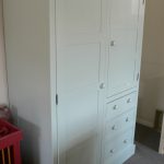L16 pantry and fridge cupboard