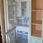 L16 pantry and fridge cupboard