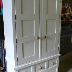 L9 Double Larder Cupboard with Panelled Doors