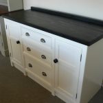 BU 15 Freestanding Base Unit With Ebonised Worktop2