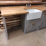 BS101 Freestanding Belfast Sink/Appliance Unit