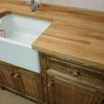 BS102 waxed finish sink/appliance unit