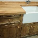 BS102 waxed finish sink/appliance unit
