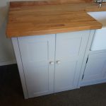 Belfast sink and appliance unit-just being built now so you can choose your own paint colour and pine worktop finish