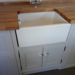 Belfast sink and appliance unit-just being built now so you can choose your own paint colour and pine worktop finish