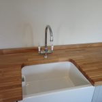 Belfast sink and appliance unit-just being built now so you can choose your own paint colour and pine worktop finish
