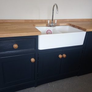 BS55 Double Butler Sink and Appliance Unit