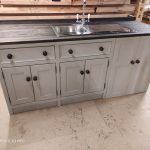 BS106 stainless steel sink/appliance unit