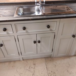 BS106 stainless steel sink/appliance unit
