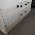 T18 Freestanding Kitchen Island With Seating And Oak Worktop