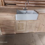 BS107 DOUBLE BUTLER SINK/APPLIANCE UNIT