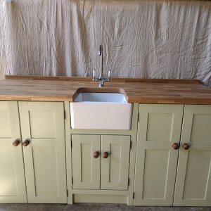 BS117 Mini Belfast Sink/Double Appliance Unit