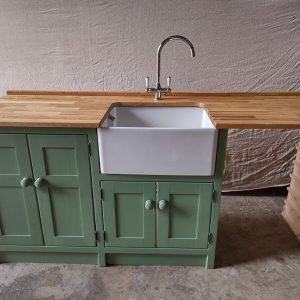 BS119 Sink/Appliance Unit with double cupboard