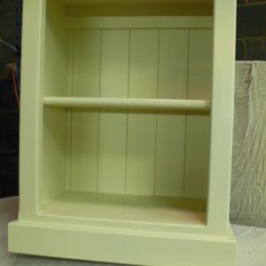 Cream Top Cupboard With Open Shelf