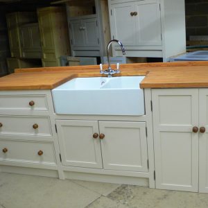 BS75 Double sink/appliance unit