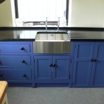 BS82 Stainless steel belfast sink/appliance unit