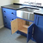BS82 Stainless steel belfast sink/appliance unit