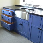 BS82 Stainless steel belfast sink/appliance unit