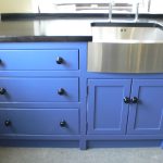 BS82 Stainless steel belfast sink/appliance unit