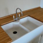 BS67 Double Butler Sink And Appliance Unit, With 40mm Oak Worktop £1925.00-Ready To Paint In Your Colour Choice