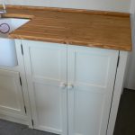 BS67 Double Butler Sink And Appliance Unit, With 40mm Oak Worktop £1925.00-Ready To Paint In Your Colour Choice