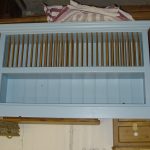 TU10 Large Plate Rack With Open Shelf Below