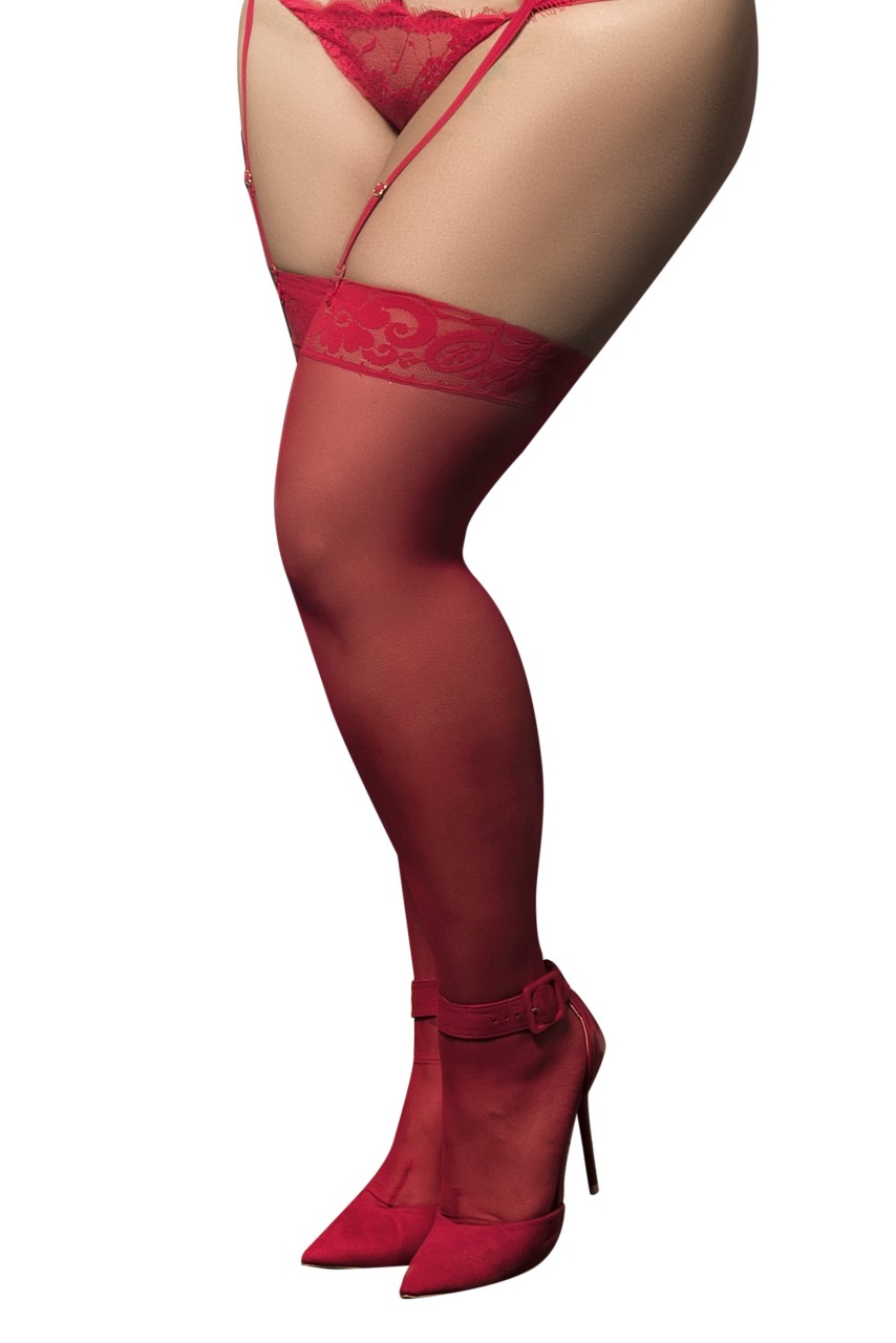 Mapale - Mesh Thigh Highs - MAP1094X