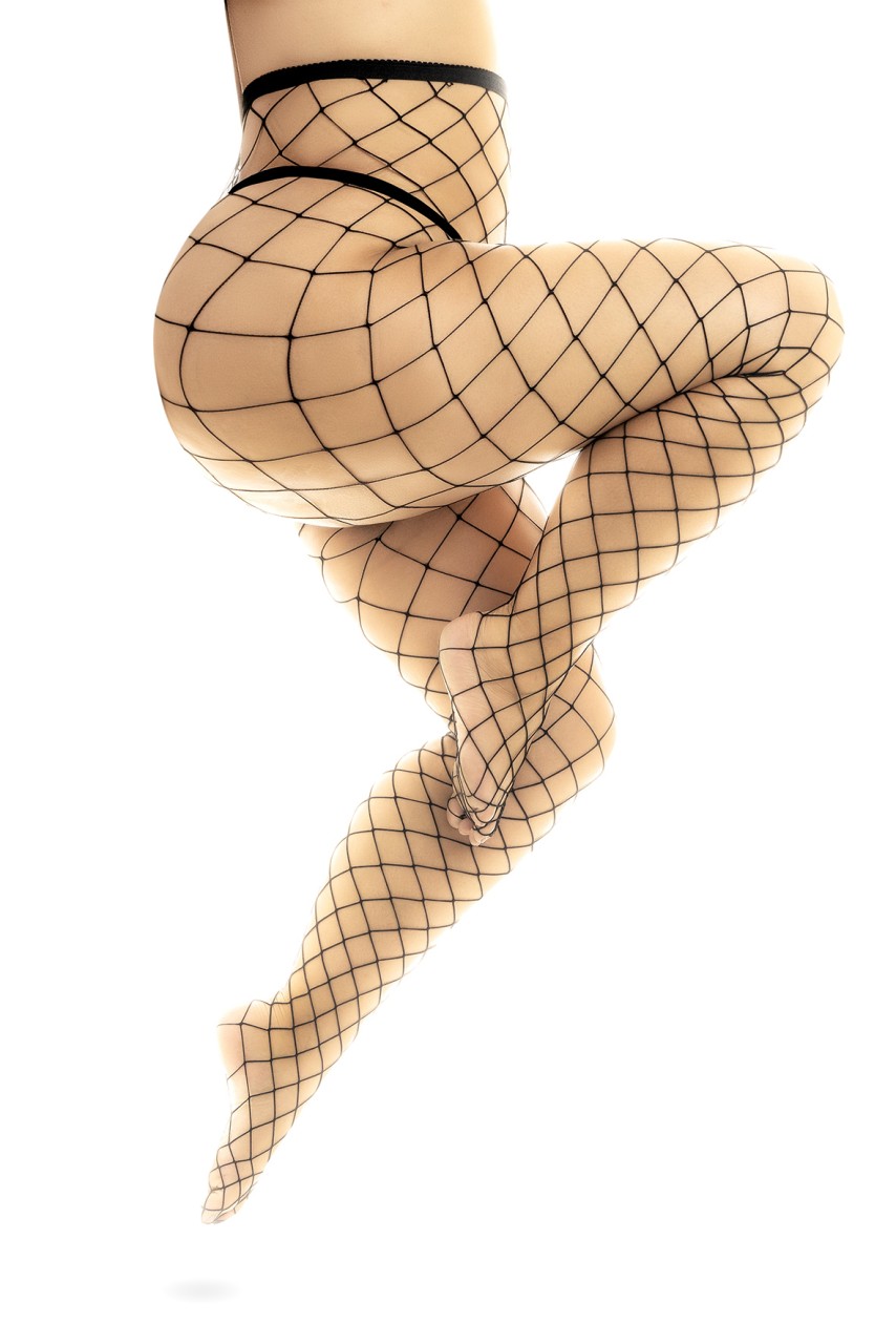 Mapale - Fence Net Pantyhose - MAP1106X - Image 2