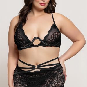11824XP_BLACK_F__35104_zoom Seven til Midnight - Three piece bra set - STM11824XP