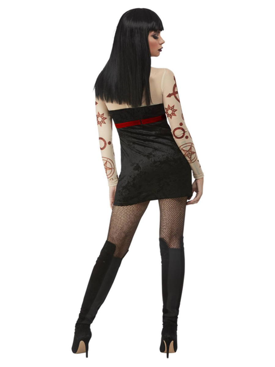 Fever Satanic Witch Costume, Black - FV11957 - Image 2