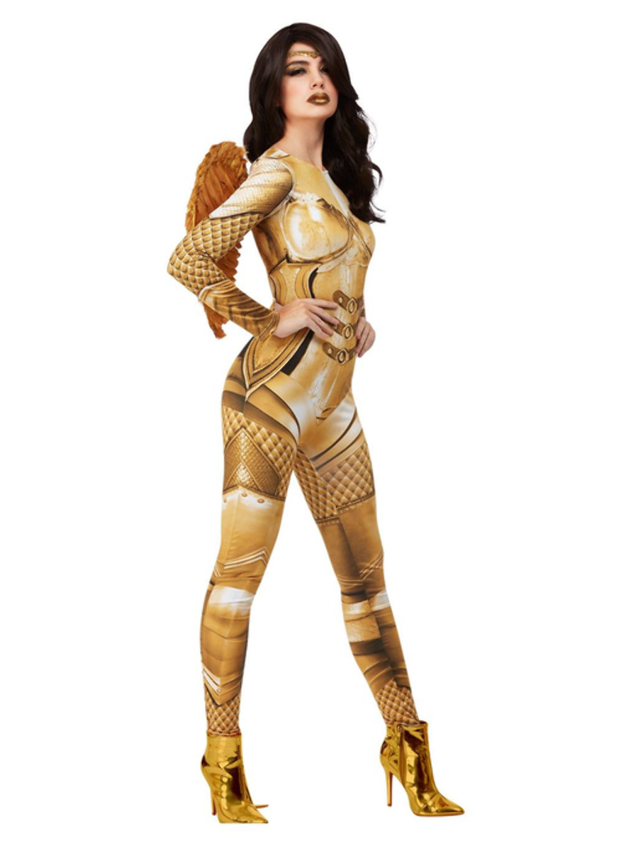 Fever Divine Guardian Angel Costume, Gold - FV11958