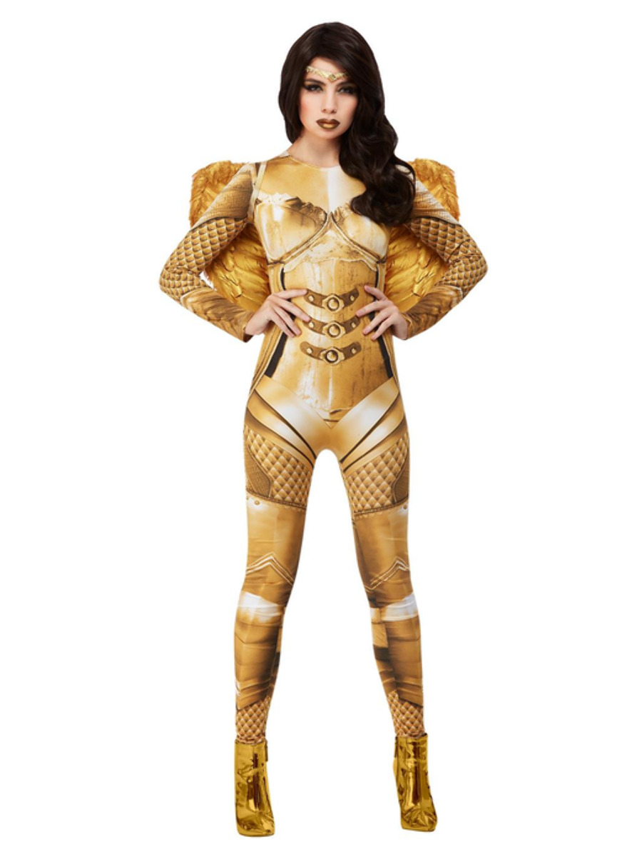 Fever Divine Guardian Angel Costume, Gold - FV11958 - Image 2