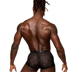 125-284BK_Back__46197_zoom Malepower - Cheeky Cutout Short - MP125284