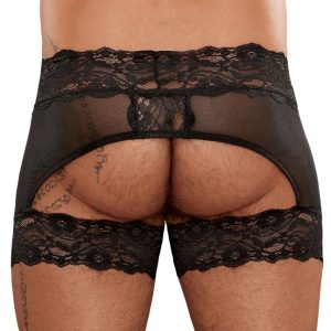 174178BK_Back__69176_zoom Power Sock Short - MP174178