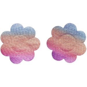 Fever Irridecent Rainbow Flower Nipple Pasties - FV20001