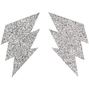 Fever Glitter Lightning Bolt Nipple Pasties - FV20792