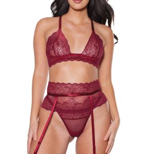Coquette - Bra, Garter Belt and Thong - CQ22313