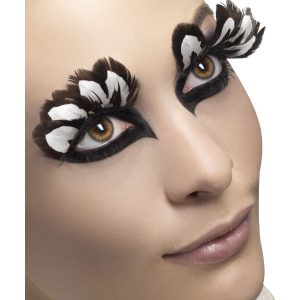 24255__46427_zoom Eyelashes, Feather, Brown - FV24255