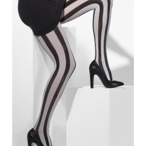 24549_A1__20437_zoom Opaque Tights, Black & White - FV24549
