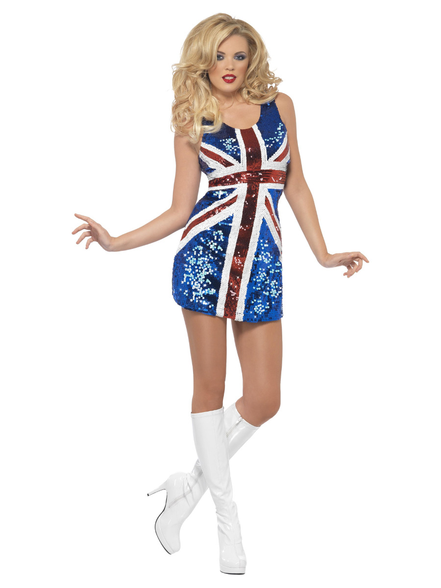Fever All that Glitters Rule Britannia Costume - FV25001