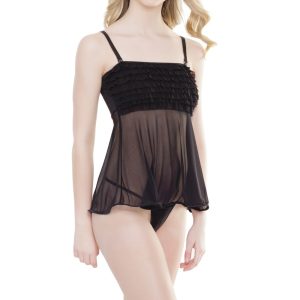2534-black-product-fv__05596_zoom Coquette - Ruffle Baby Doll - CQ2534