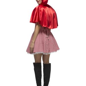 27043_B__95030_zoom Fever Red Riding Hood Costume, Red - FV27043