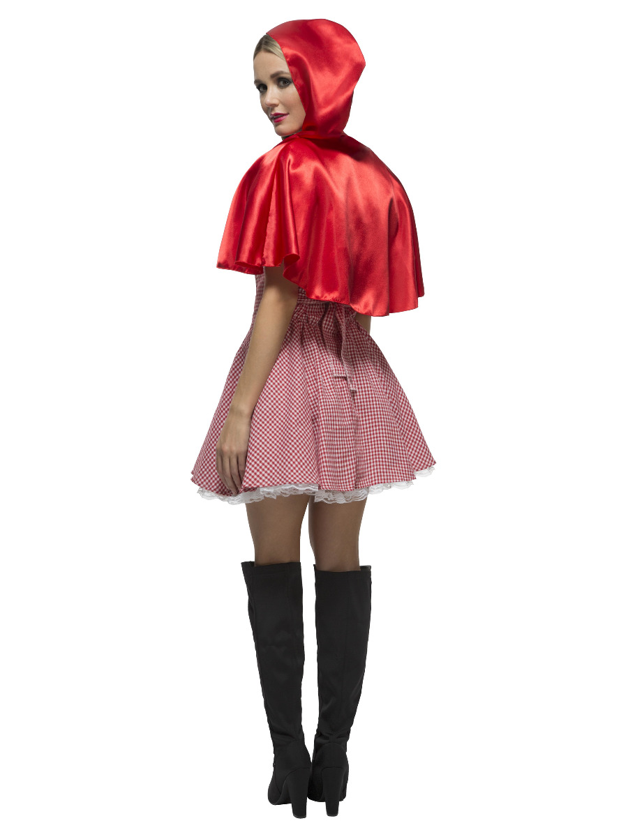 Fever Red Riding Hood Costume, Red - FV27043