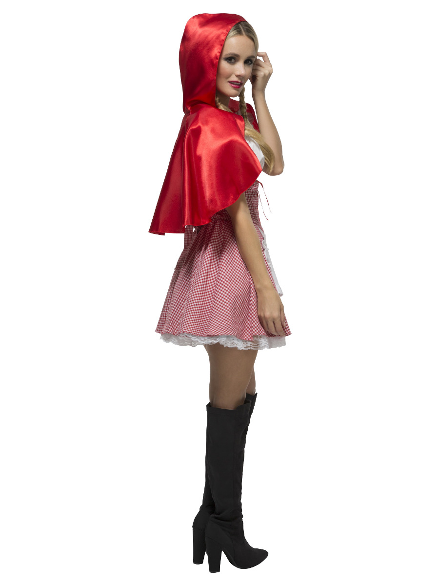 Fever Red Riding Hood Costume, Red - FV27043 - Image 2