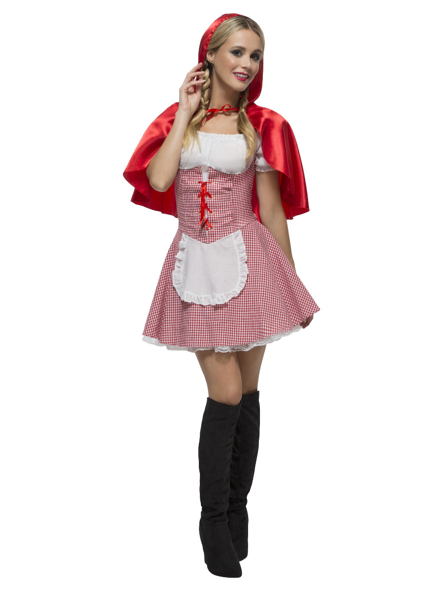 Fever Red Riding Hood Costume, Red - FV27043 - Image 3