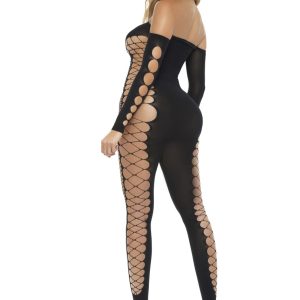 Pink Lipstick - Diamond Drippin Bodystocking - PL27057