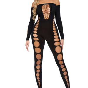 Pink Lipstick - Boujee Gang Bodystocking - PL27058