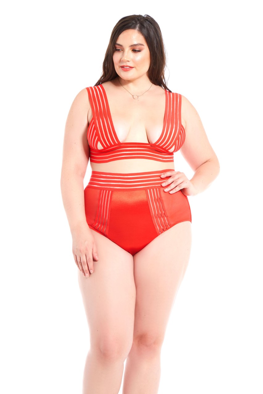 2 Pc Novelty Elastic Bra Set - GL34044X - Image 2