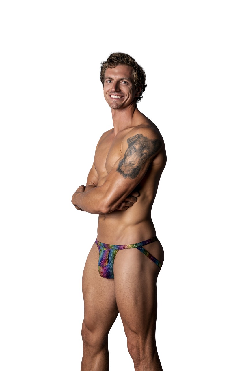 Malepower - Malepower Jock with Front Condom Pouch - MP347297 - Image 2